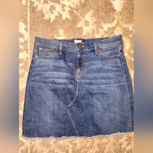 J. Crew Factory Denim Skirt